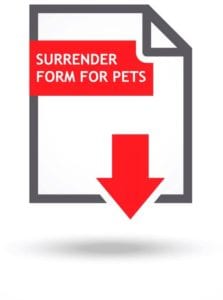 Surrender Form for Pets