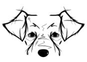 Logo of a dog