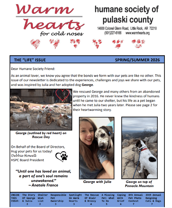 Spring 2026 Newsletter